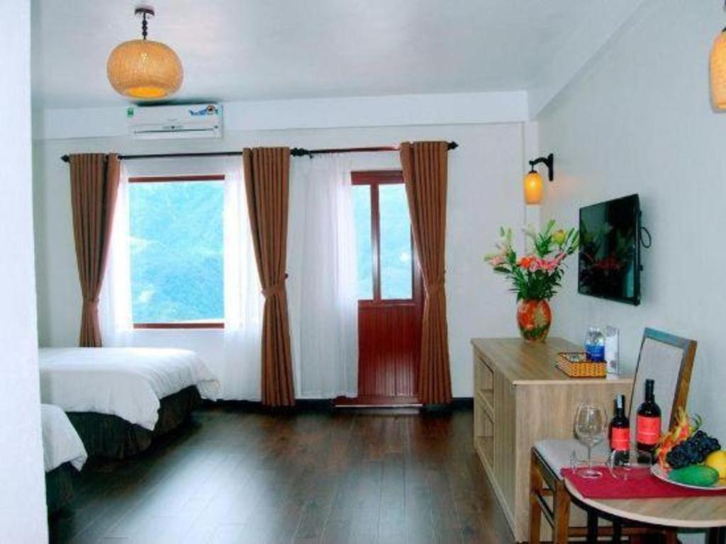 Chapa Dew Boutique Hotel Sa Pa Exterior foto